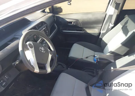 2015 Toyota Prius C Two from USA, damaged, VIN JTDKDTB38F1577237